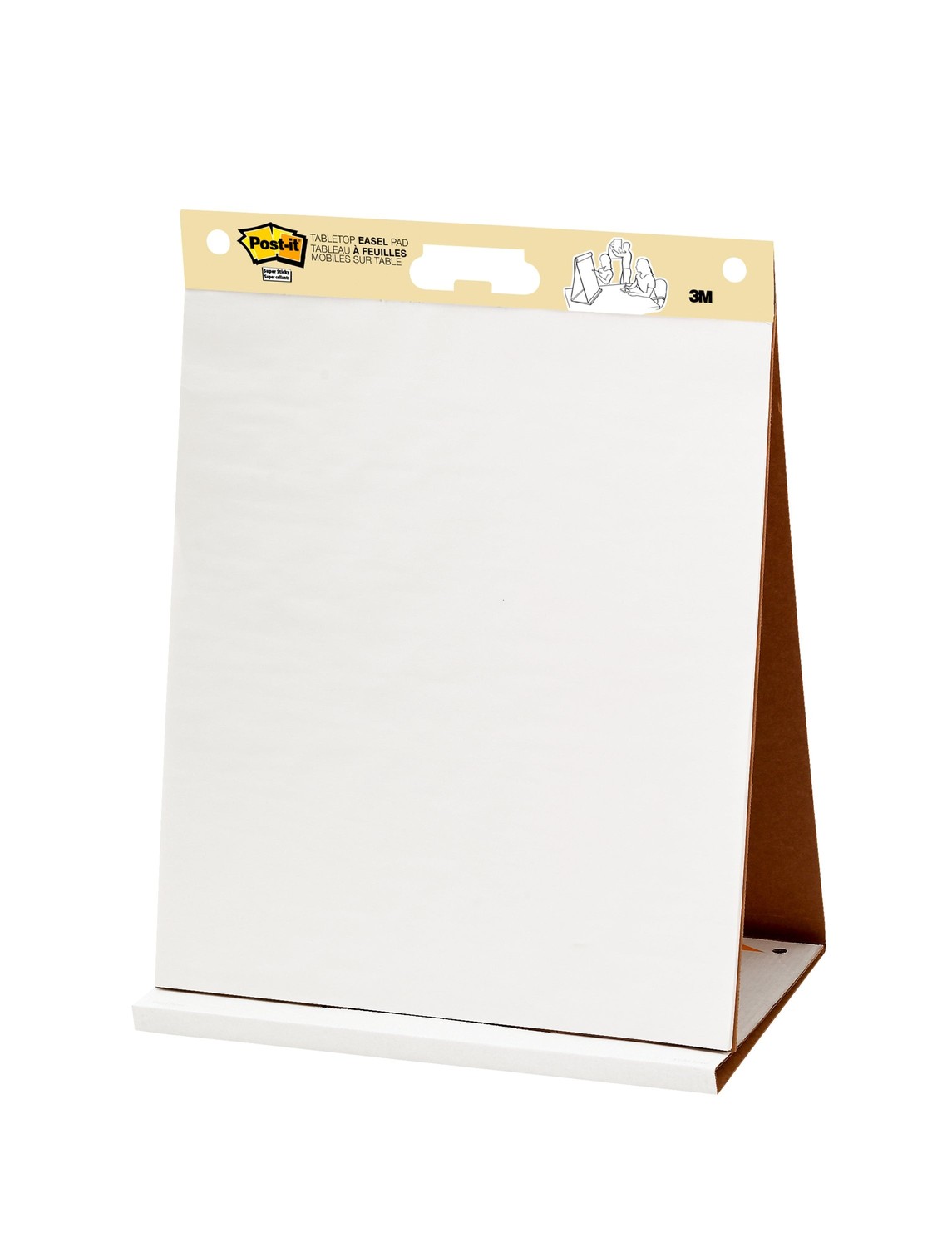 Tabletop Easel Pad, 20 in x 23 in, White, 20 Sheets/Pad