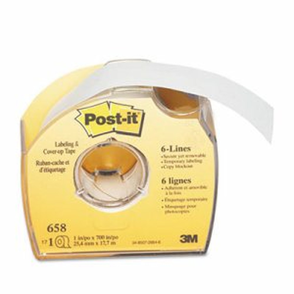 Labeling & Cover-up Tape, 1" x 700"