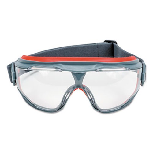 3M GoggleGear 500 Series Scotchgard Anti-Fog Goggles - Recommended for: Eye - Splash, Ultraviolet Protection - Gray - 10 / Carto