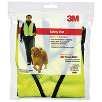 3M Reflective Safety Vest - Lightweight, Reflective, Adjustable Strap, Breathable, Hook & Loop Closure, Pocket - Visibility Prot