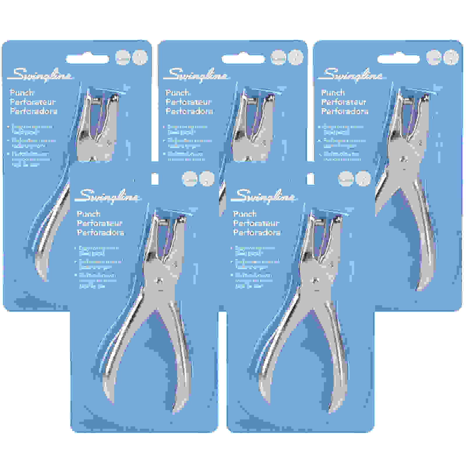 One Hole Paper Punch, Pack of 5