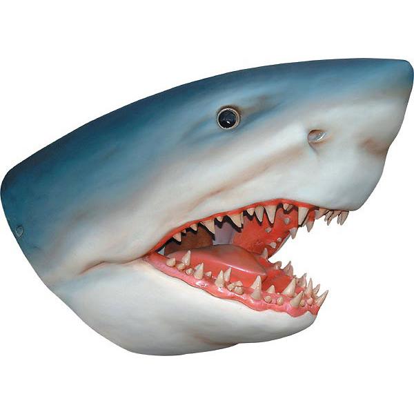 Great White Shark Wall Bust