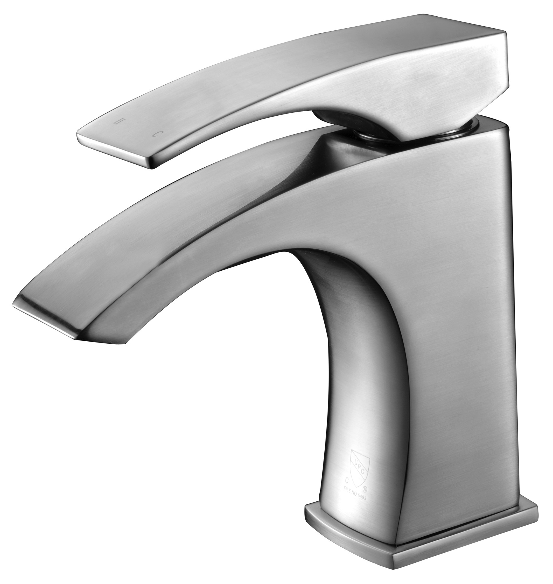 ALFI brand AB1586-BN Brushed Nickel Single Lever Bathroom Faucet