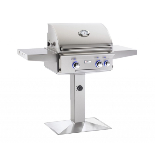 AOG 24 inch grill ,W/LGHTS,PDSTL,NAT