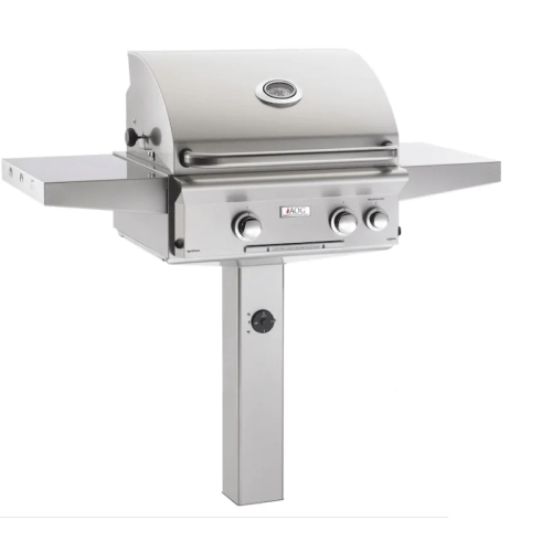 AOG 24 inch grill,W/LGHTS,PDSTL MNT