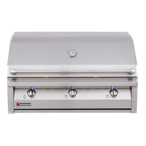 42" Natural Gas Stainless Built-in Grill. 304 Stainless steel, Made in America, Lifetime Warranty. Features: Searmax Grids, Eas