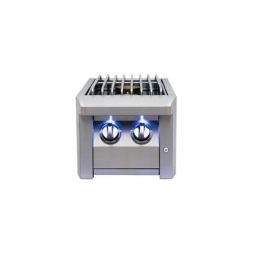 ARG Double Side burner. Natural Gas. Two 35,000 BTU burners. 304 Stainless steel. Made in America