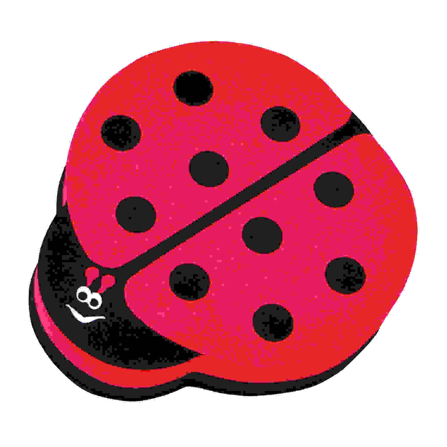 Magnetic Whiteboard Eraser, Ladybug