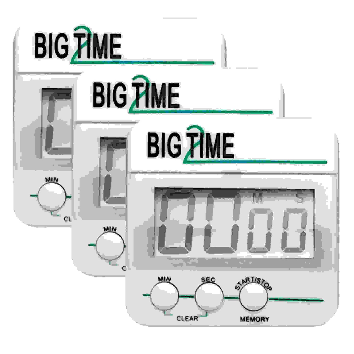 Big Time Too Up/Down Timer, Pack of 3