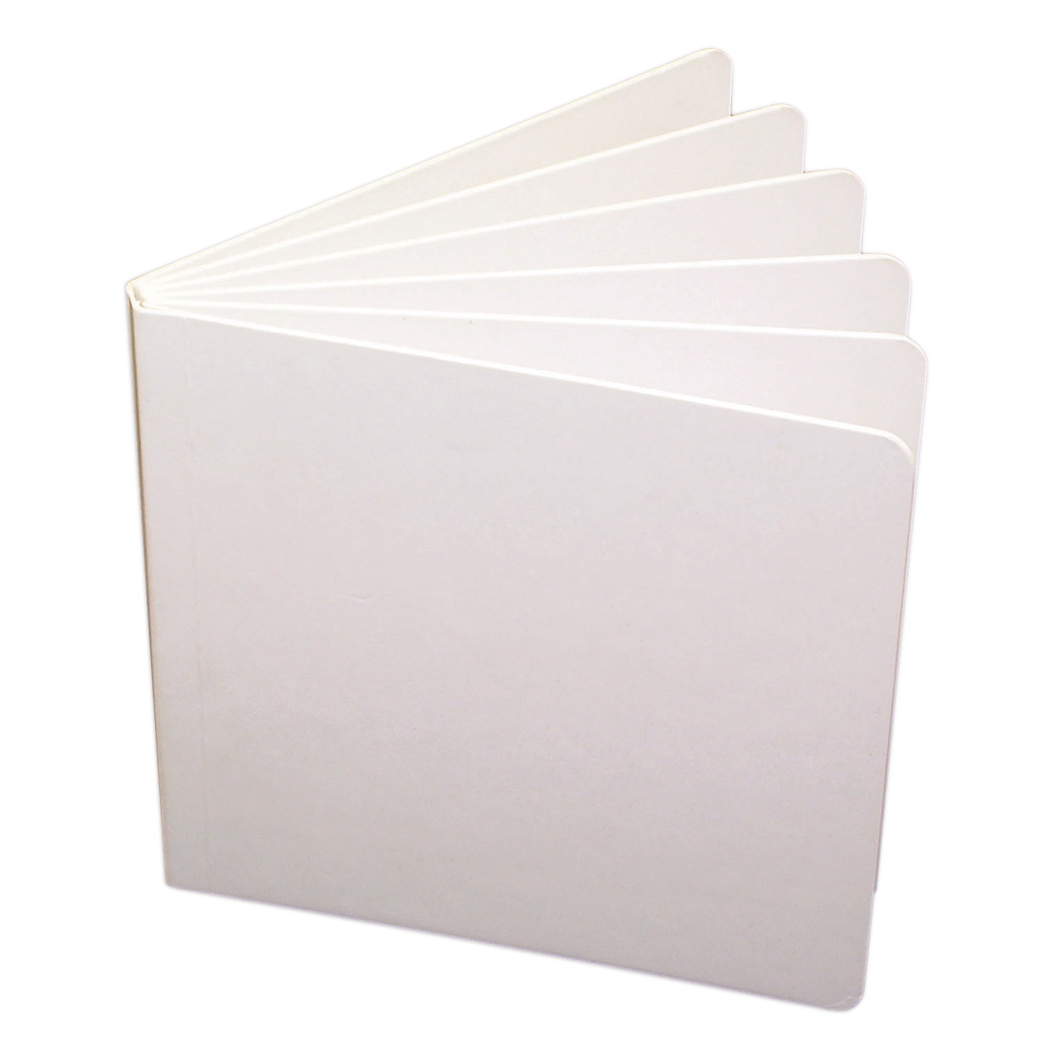 Blank Chunky Board Book, 5" x 5", White