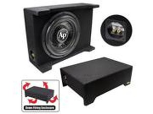 Audiopipe 12" Loaded Sealed Enclosure 800 Watts Shallow Mount 4 ohm