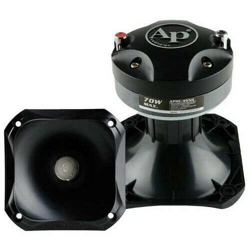 Audiopipe 3.5" Compression Diver With ABS Horn Combo Each