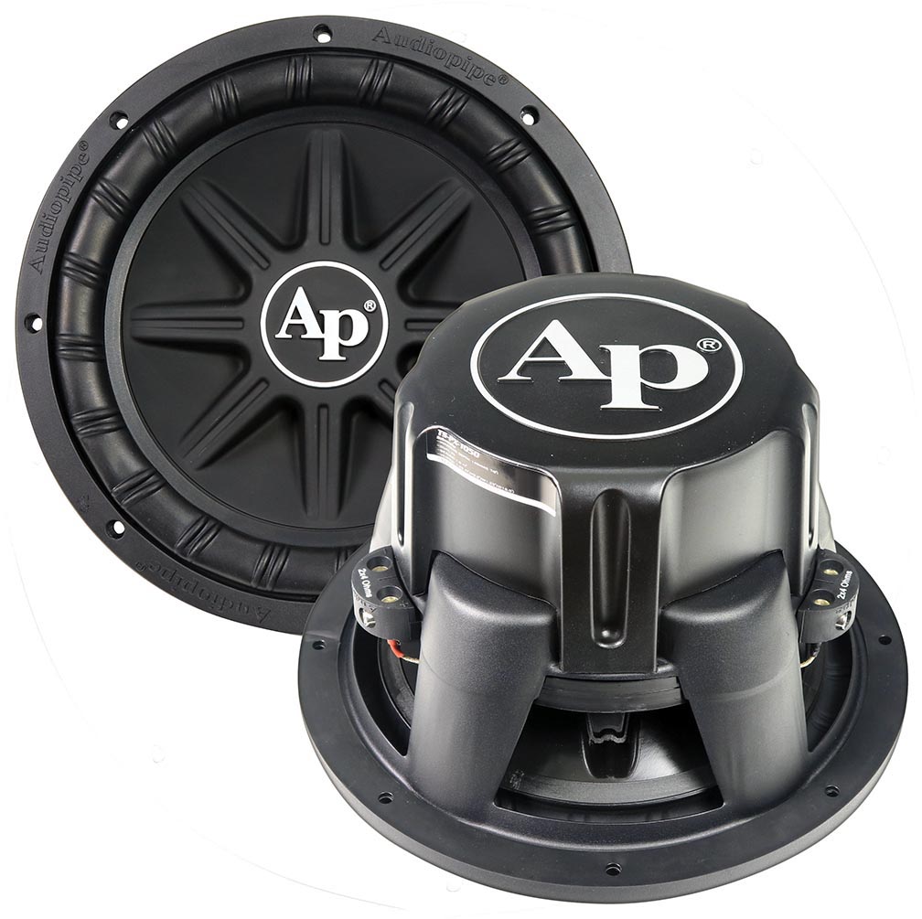 Audiopipe 10" Woofer 350W RMS/700W Max Dual 4 Ohm Voice Coils