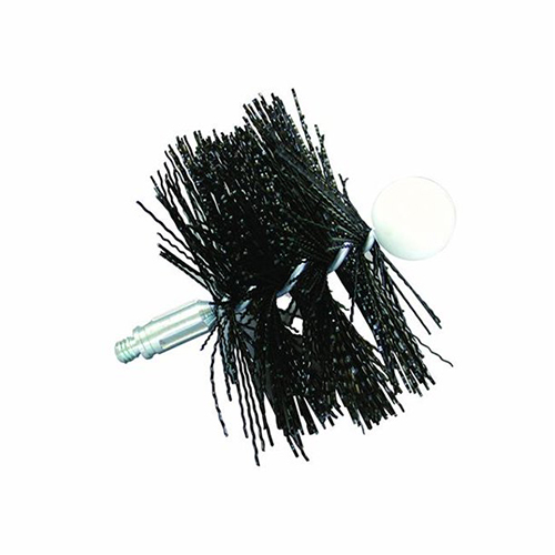 4" Round Pellet Stove Chimney Cleaning Brush - PV4