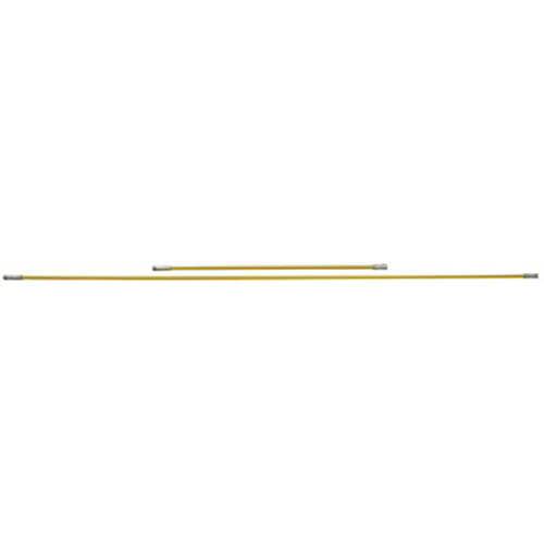 32" Yellow 3/8" National Pipe Tapered Heavy-Duty Chimney Cleaning Rod - 17032