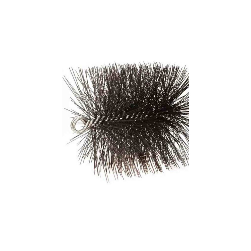 11" X 11" Square Heavy-Duty Wire Brush with 3/8" PT - RBFBHDS-11