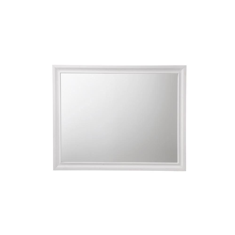 Naima Mirror, White (25774)
