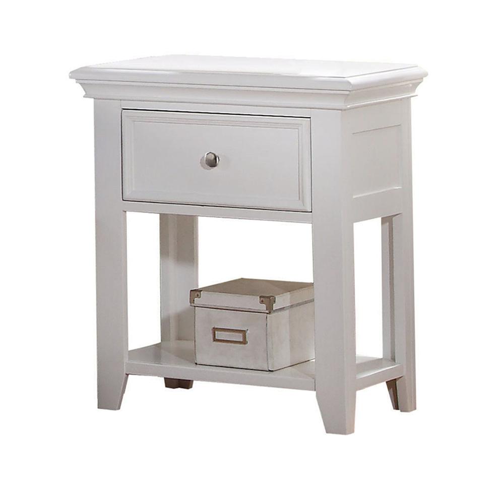 Lacey Nightstand, White