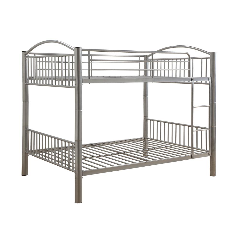 Cayelynn Full/Full Bunk Bed, Silver