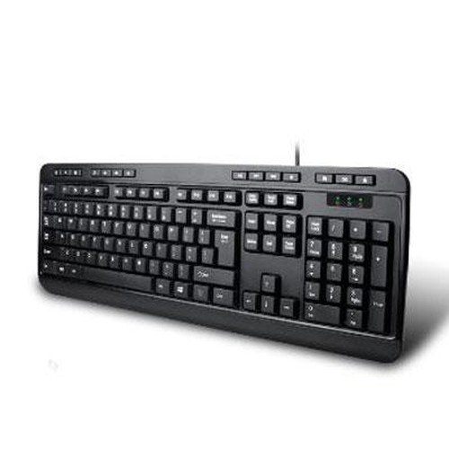 104 Key Keyboard Black PS 2