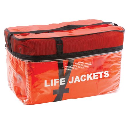 Airhead Type Ii Keyhole Life Vest,Orange,Adult Uni,Clear Bag-4Pk