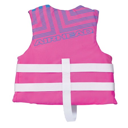 Airhead Trend Vest, Hot Pink / Sky Blue, Child, Girls