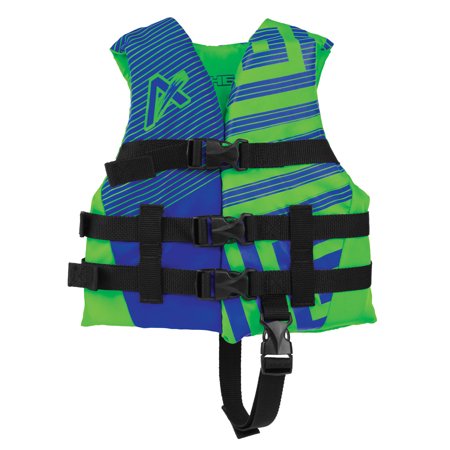 Airhead Trend Vest, Green / Blue, Child, Boys