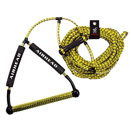 Airhead Wakeboard Rope,Phat Grip,Trick Handle,Yellow