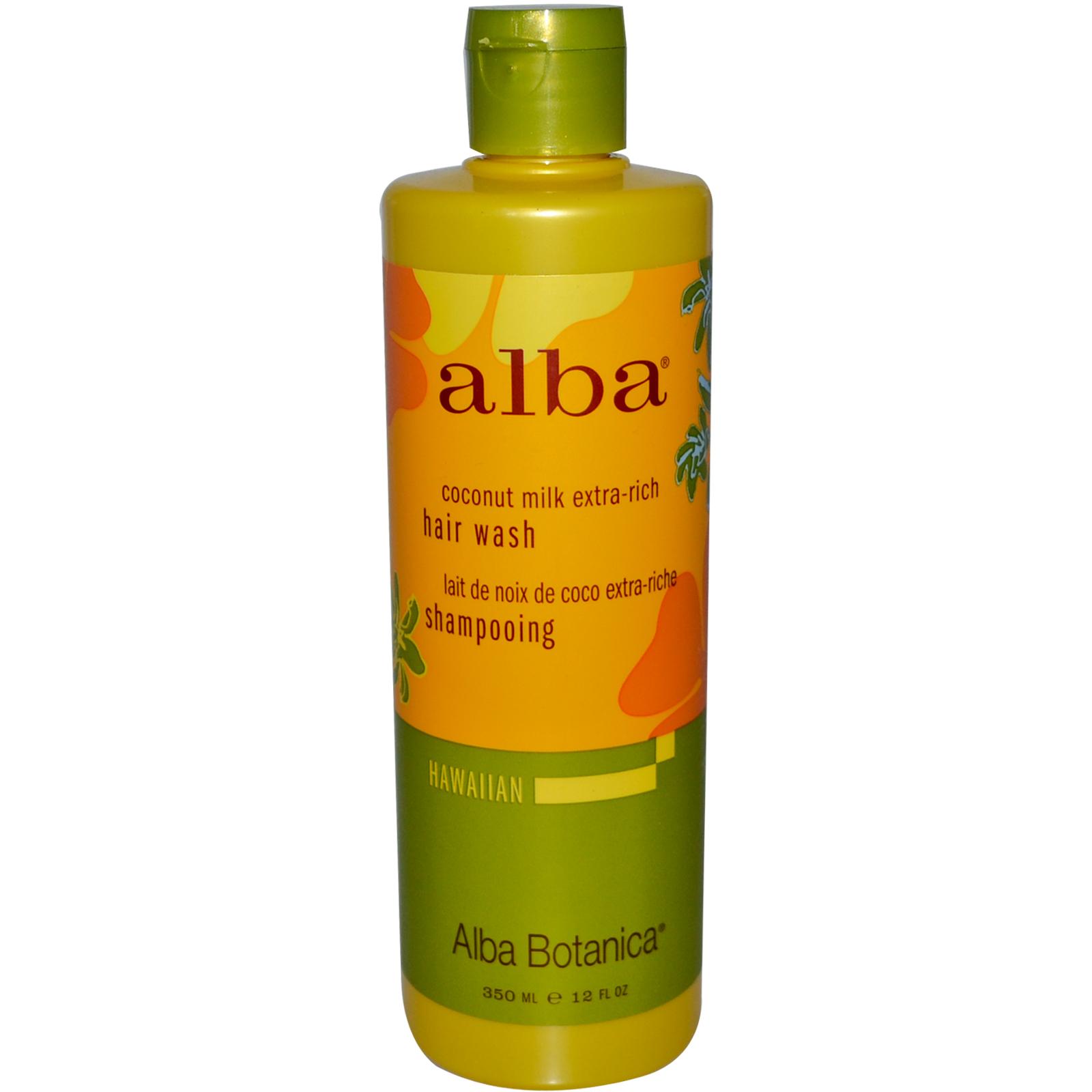 Alba Botanica Extra Rich Coconut Shampoo (1x12Oz)