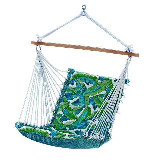 Deluxe Soft Comfort Hanging Chair - Balmoral Lagoon