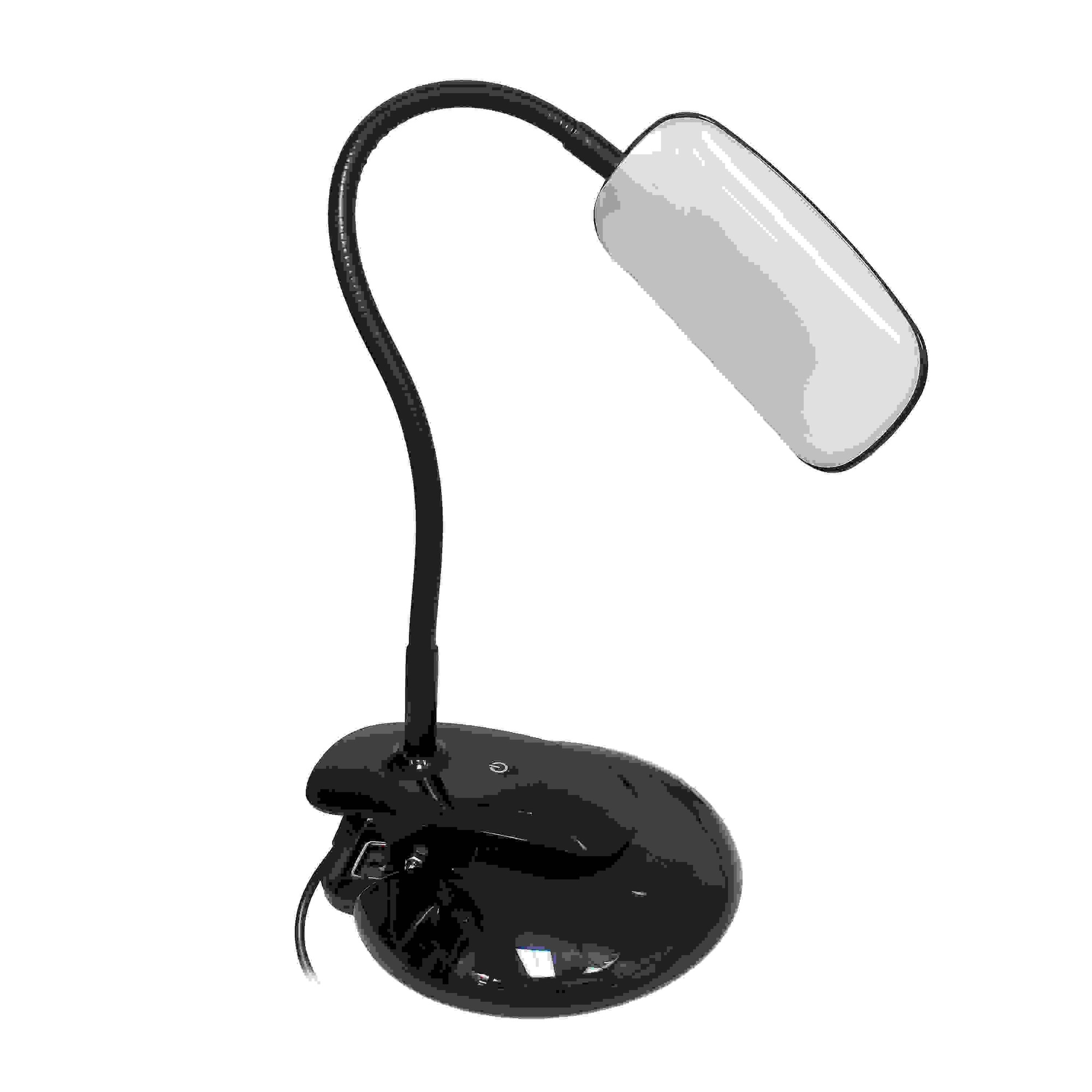 Simple Designs Flexi LED Rounded Clip Light, Black