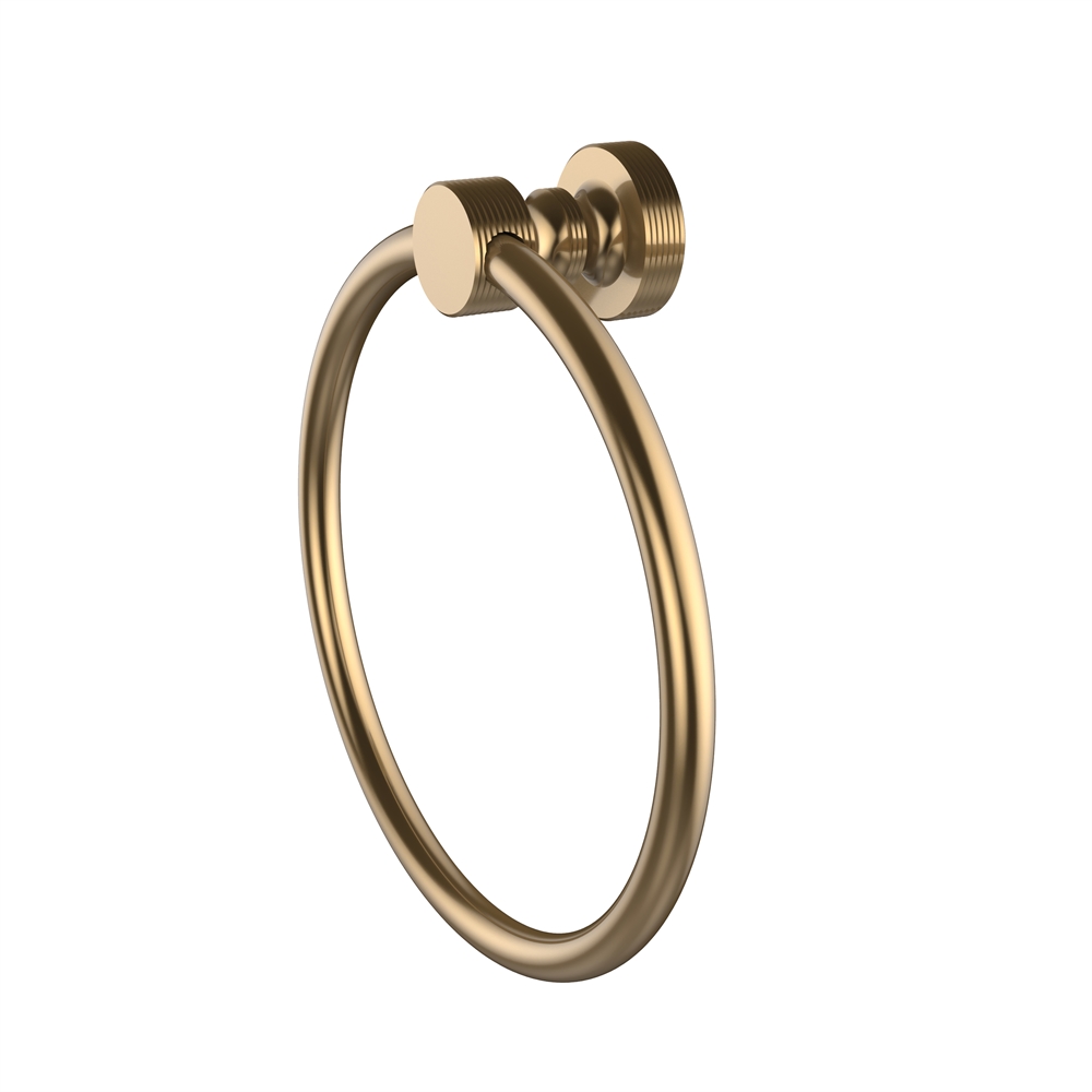 FT-16-BBR Foxtrot Collection Towel Ring, Brushed Bronze