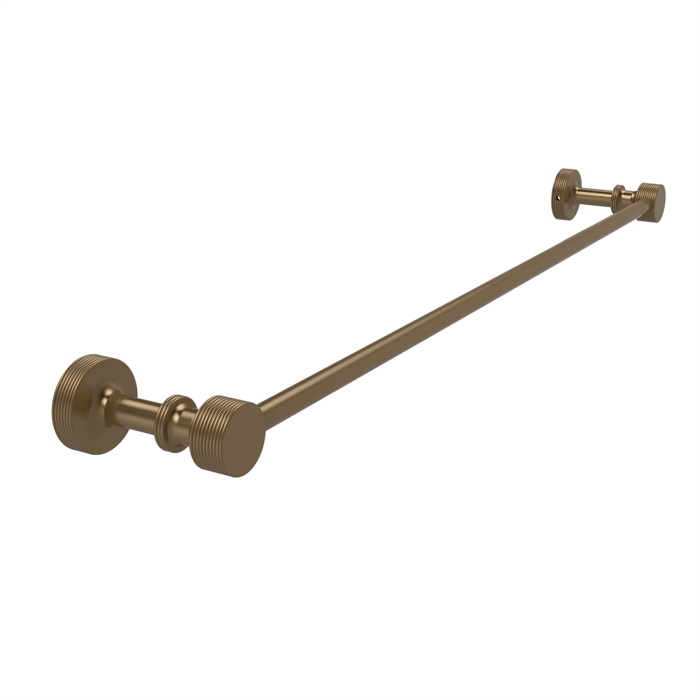 FT-21/36-BBR Foxtrot Collection 36 Inch Towel Bar, Brushed Bronze