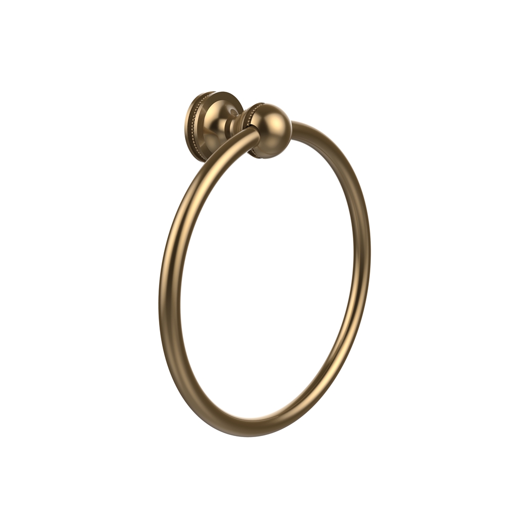 MA-16-BBR Mambo Collection Towel Ring, Brushed Bronze