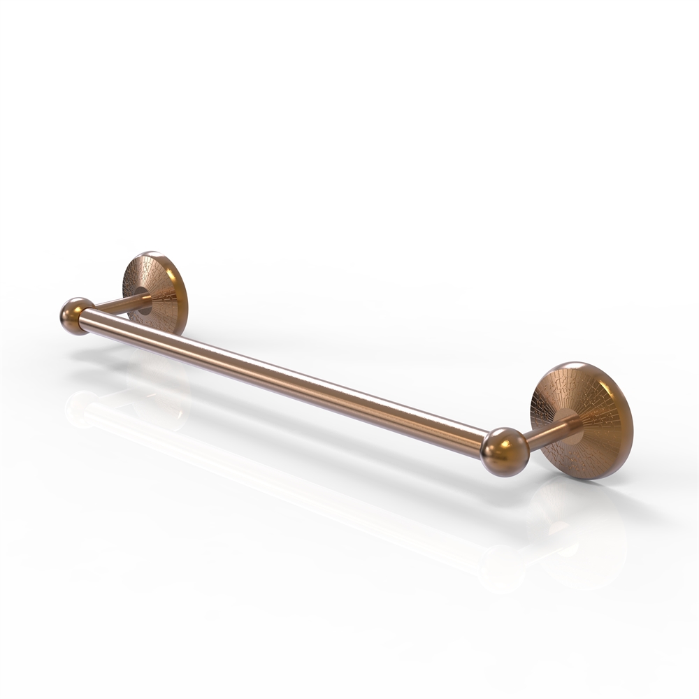 PMC-41/18-BBR Prestige Monte Carlo Collection 18 Inch Towel Bar, Brushed Bronze