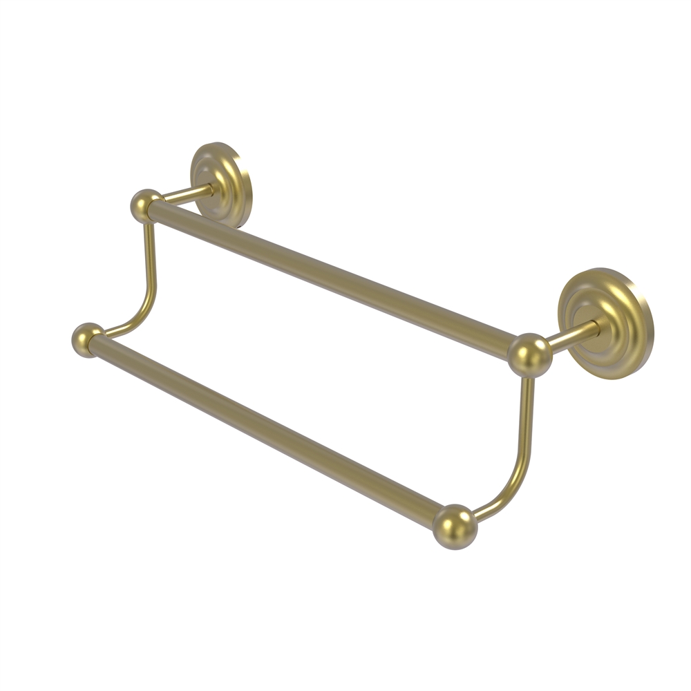 PQN-72/30-SBR Prestige Que New Collection 30 Inch Double Towel Bar, Satin Brass