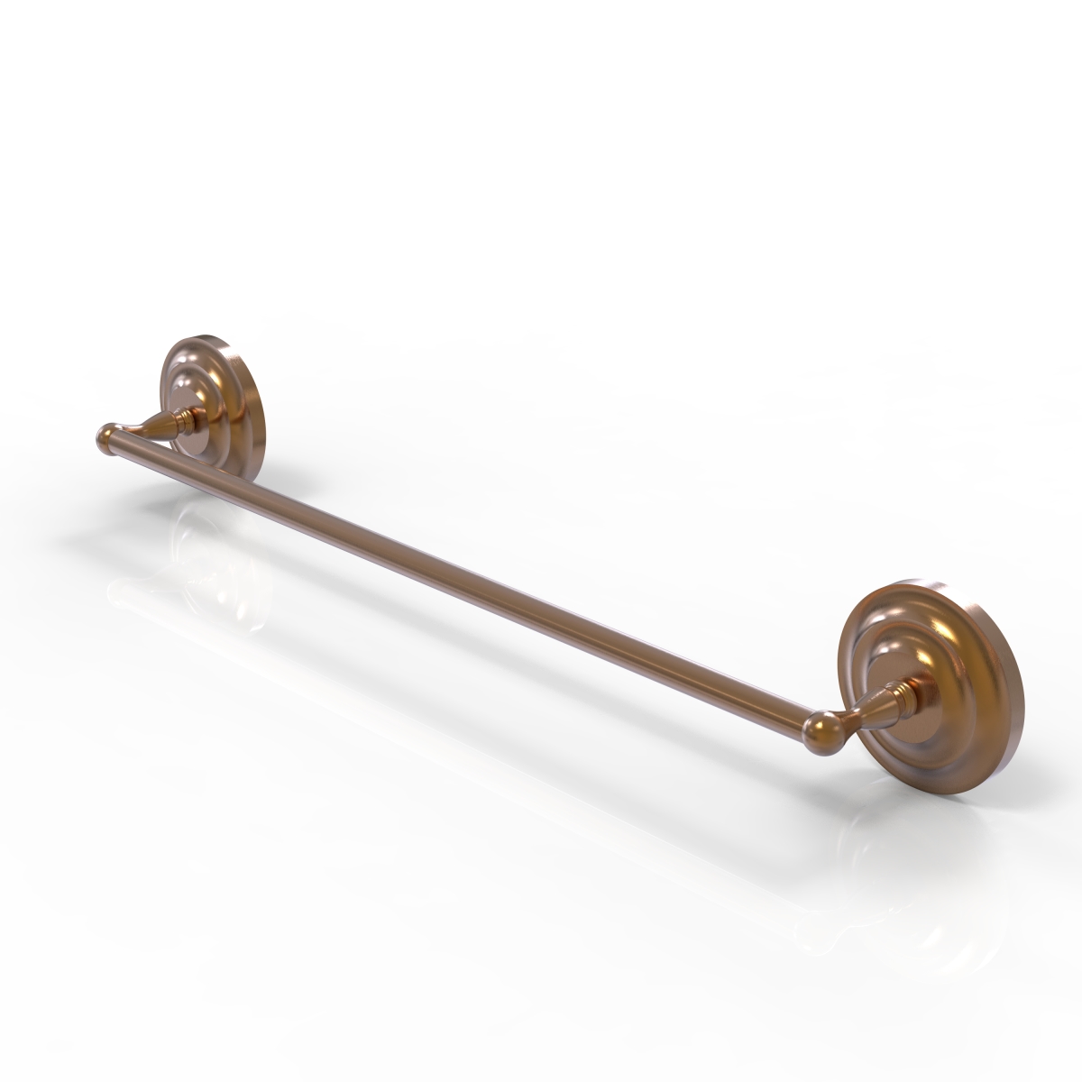 QN-31/24-BBR Que New Collection 24 Inch Towel Bar, Brushed Bronze
