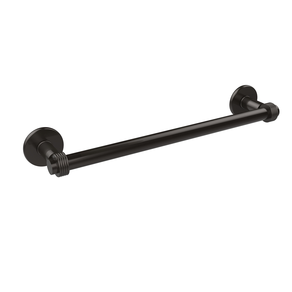 2051G/18-ORB Continental Collection 18 Inch Towel Bar with Groovy Detail, Oil Rubbed Bronze