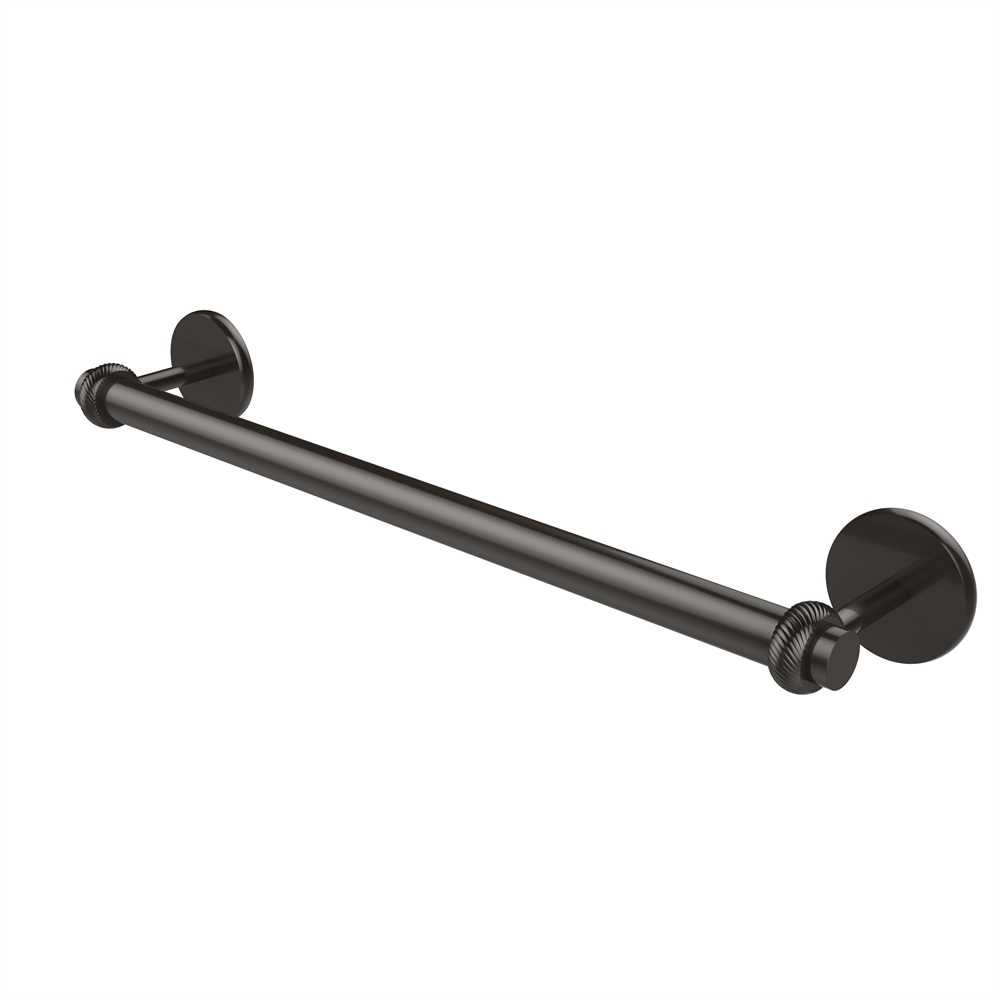 7251T/36-ORB Satellite Orbit Two Collection 36 Inch Towel Bar with Twist Detail, Oil Rubbed Bronze