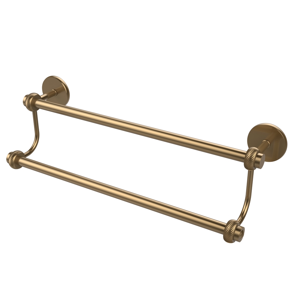 7272T/30-BBR 30 Inch Double Towel Bar, Brushed Bronze