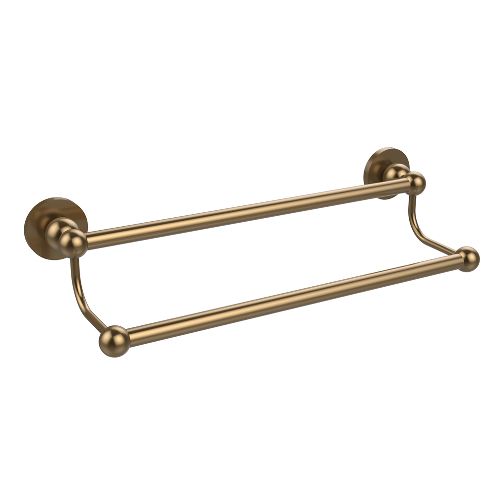 BL-72/18-BBR Bolero Collection 18 Inch Double Towel Bar, Brushed Bronze