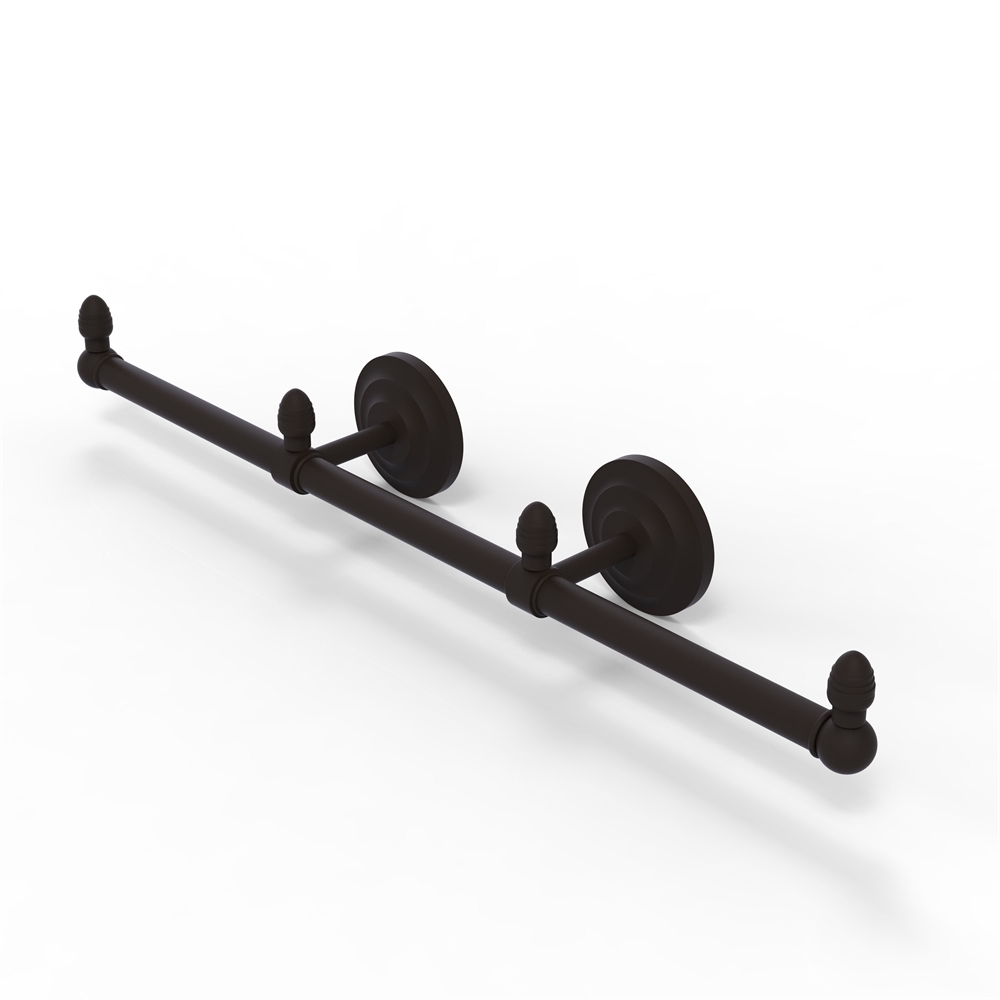 BPQN-HTB-3-ORB Que New Collection 3 Arm Guest Towel Holder, Oil Rubbed Bronze
