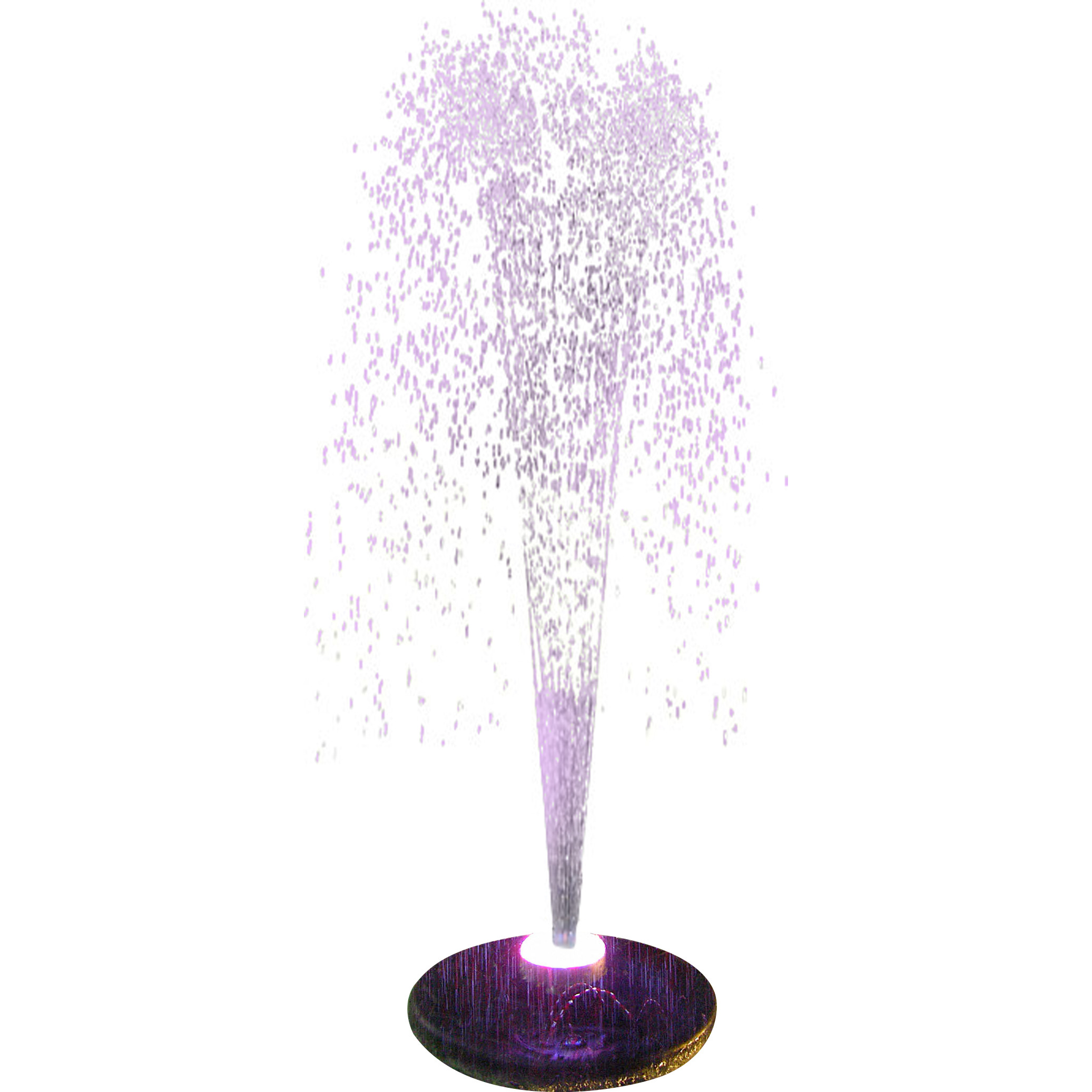 Floating Spray Fountain with 48 LED Light and 550 GPH Pump