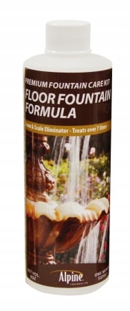 Floor Fountain Cleaner 8 oz. Liquid Bottle