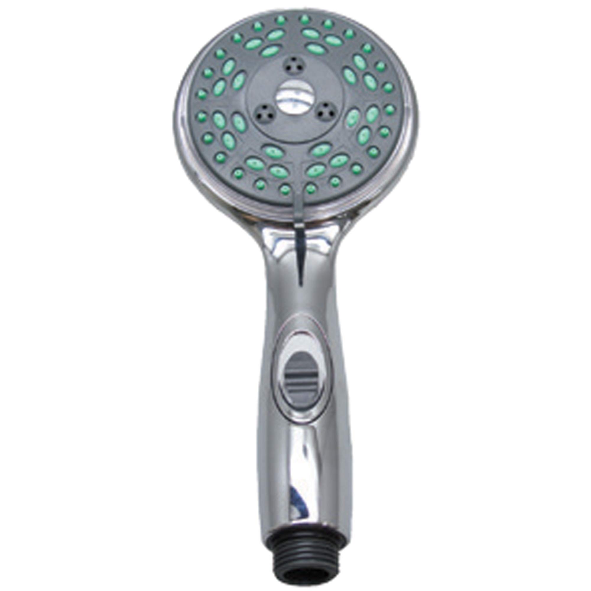 DELUXE 5FUNCTION MASSAGING SHOWER HEAD ONLY PRESSURE ASSIST WATER SAVING 80