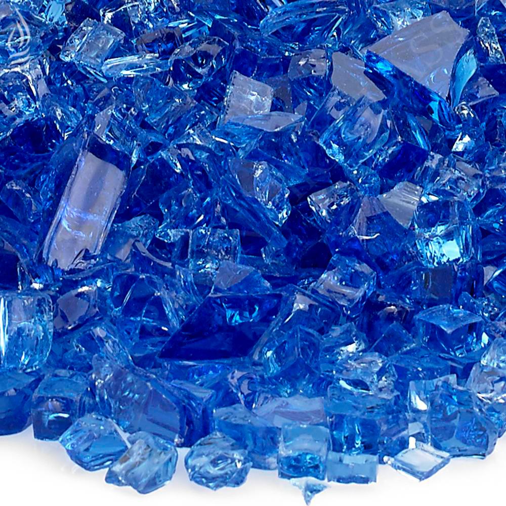 1/4" Cobalt Blue Fire Glass, 10 lb. Bag