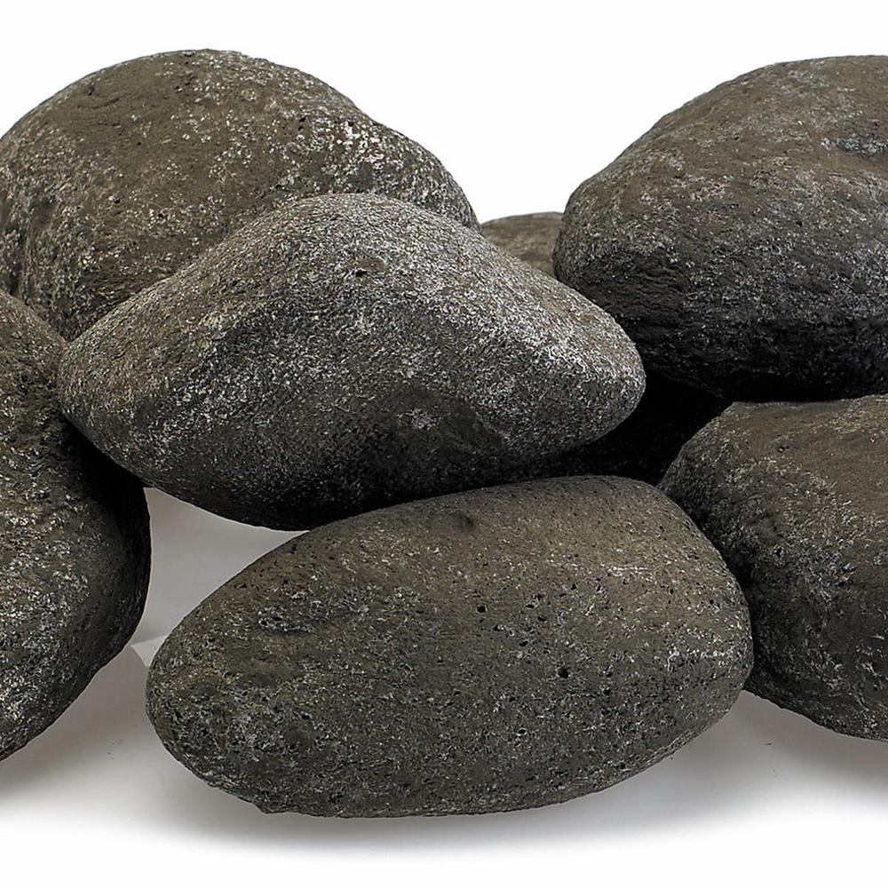 Thunder Gray Lite Stones - 15 Stone Set Includes 2 lbs Small Lava Rock