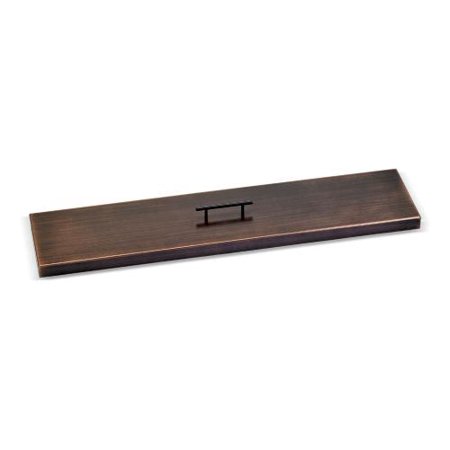 Cover for (OB-SS-LCB-36) 36" x 6" Linear Drop-In Fire Pit Pan, Oil Rubbed Bronze