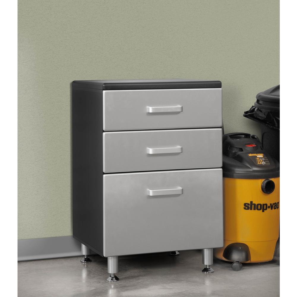Tuff Stor 24216K Three Drawer Base Cabinet for Garage