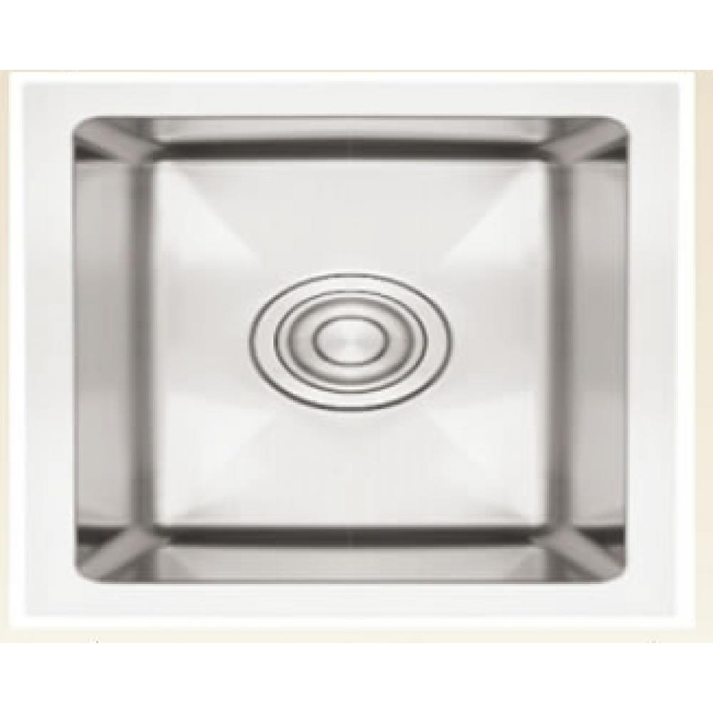 12-in. W Stainless Steel Kitchen Sink With 1 Bowl And 16 Gauge (AI-34412)